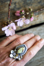Load image into Gallery viewer, Apple Blossom Ring -- Turquoise -- Size 8.25