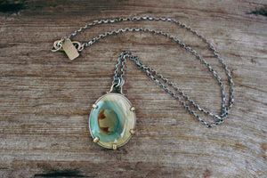Grounded Necklace -- Imperial Jasper