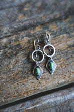 Load image into Gallery viewer, Diamond Sage Earrings