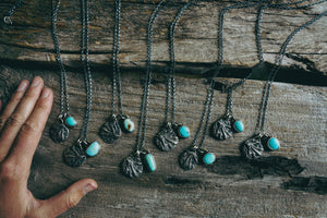 Sagebrush Necklace -- Small Turquoise