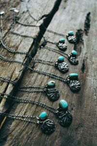 Sagebrush Necklace -- Small Turquoise