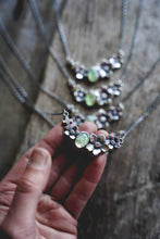 Load image into Gallery viewer, Apple Blossom Necklace -- Prehnite