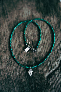Courage Necklace -- Chrysocolla