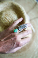 Load image into Gallery viewer, Ether Ring -- Size 6.5 Chrysoprase