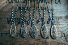 Load image into Gallery viewer, Fireweed Necklace -- Amethyst