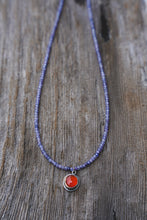 Load image into Gallery viewer, Summer Strands -- Carnelian, Tanzanite