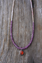 Load image into Gallery viewer, Summer Strands -- Carnelian, Pink Sapphire, Pink Opal
