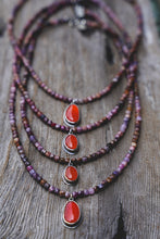Load image into Gallery viewer, Summer Strands -- Ruby, Carnelian
